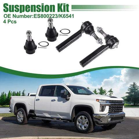 Chevrolet Tahoe 4pcs Front Suspension Kit Tie Rod End