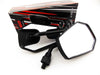 Suzuki T500 Black White Hex Soko Mirrors (1968-1975)