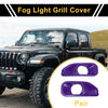 Jeep Wrangler JL Gladiator (2018-2023) - 2 x Purple Fog Light Grills