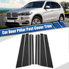 BMW X5 Pillar Post Window Trim Cover (Gloss Carbon) (2014-2018)