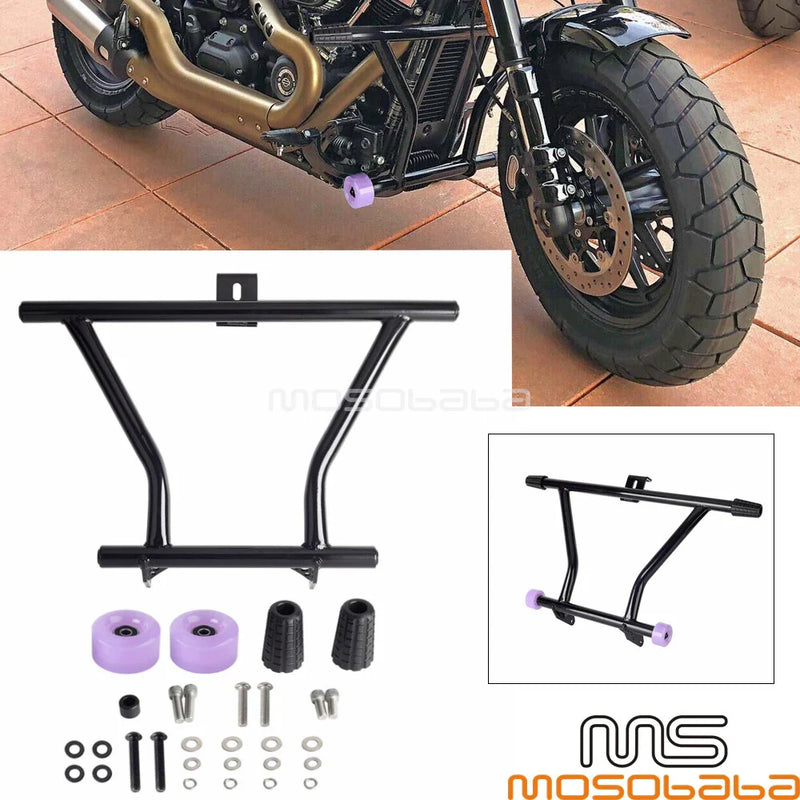 Harley Softail Fat Bob 114 Highway Engine Guard Crash Bar (2018-2023)