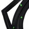 Weatherstrip Door Rubber Front Pair Fits Mitsubishi L200 Strada Ute 1996-05 D06