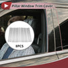 Ford Flex (2009-2015) Silver Tone 8 Pcs Door Pillar Window Trim