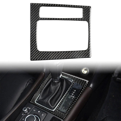Mazda 3 Axela Carbon Fiber Gear Shift Panel Cover (2017-2018)