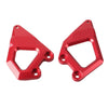 BMW R1200GS Red Foot Pegs Protector Heel Guard Plate (2013-2018)