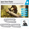 Stihl 16" Bar .050 Gauge 3 / 8 LP 3 x Chainsaw Chain (Various Years)