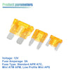 3 x Car Fuse Tap with 3 x 5A Mini Low Profile Fuses  (N/A)