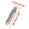 Peugeot 206 5 x Metal Flip Remote Key Blades (2000-2010)