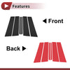 Ford Explorer (2011-2019) Black Door Pillar Window Trim