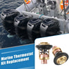 Mercury Marine V-6 135-150 175 200HP 143 Degree 2 x Marine Thermostat Kit