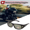 Make Model 1 Pc Motorcycle Goggles Lens Black Frame Tri-acetel Cellulose