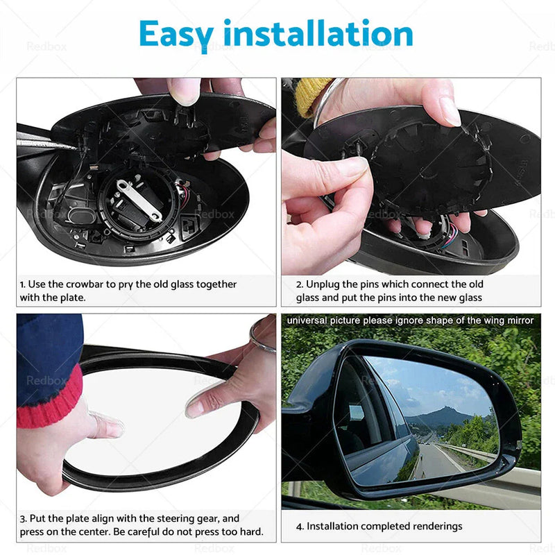 Holden Cruze JG JH Heated Convex Right Mirror Glass (2009-2016)