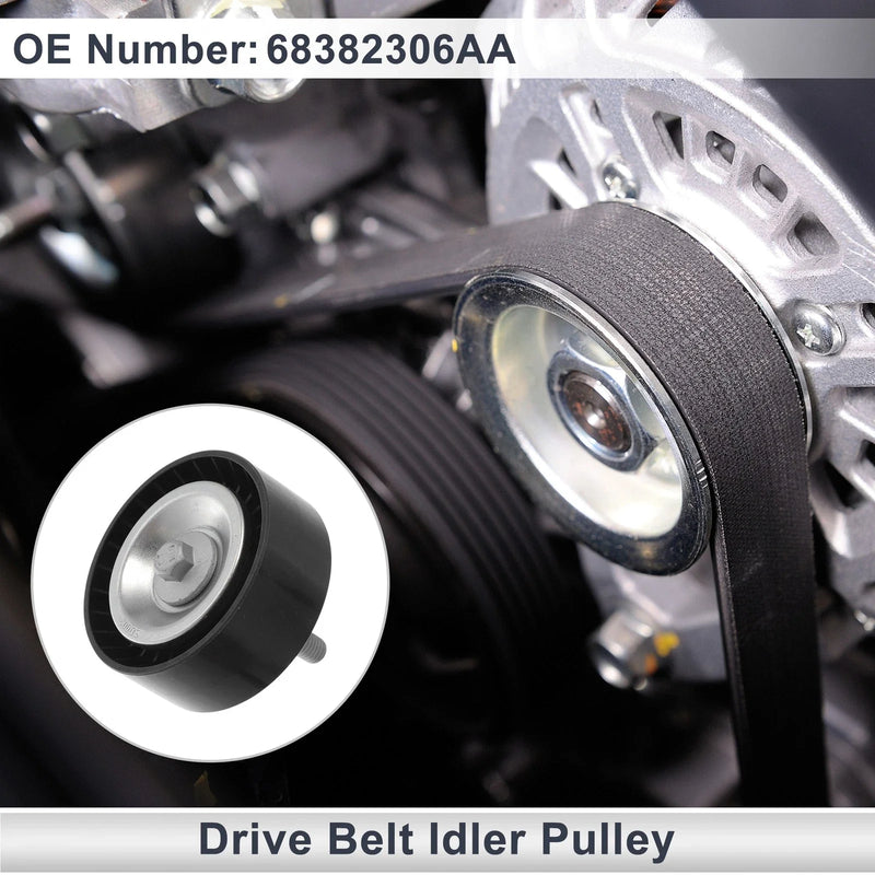 Jeep Wrangler (2019-2021) 1 x Pulley Drive Belt Idler Pulley
