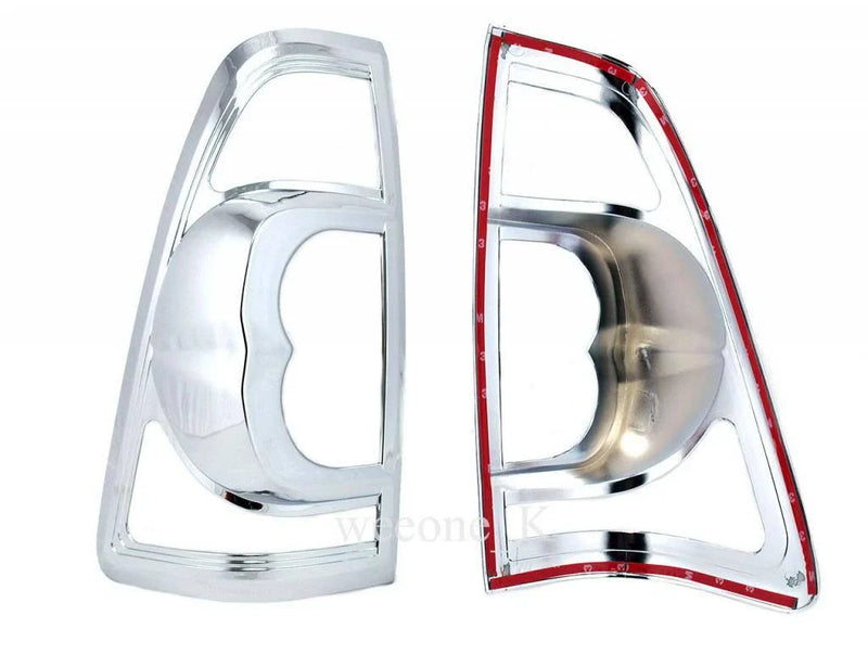 Isuzu D-Max Chrome Tail Light Covers (2007-2010)