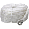 Boat Anchor Rope 30m x 8mm PE Silver