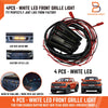 Ford Ranger Raptor 4PCS White LED Front Grille Lights (2022-2025)