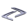 BMW X5 F15 2 x Chrome Fender Vent Cover Strip (2014-2016)