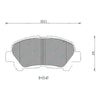 Toyota Kluger GSU40R GSU45R V6 2GR-FE 3.5L 2007~2014 Rear Disc Brake Pad Set