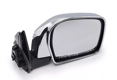 Toyota Hilux MK4 MK5 RH Manual Side View Mirror Chrome (1998-2004)
