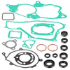 Honda CR85R CR85RB Engine Top Bottom End Gasket W/ Oil Seal (2003-2007)