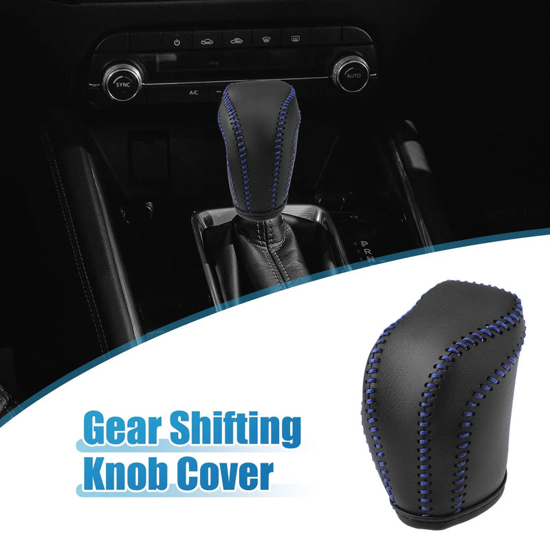 Toyota RAV4 Gear Shift Head Knob Cover Black Blue (2013–2016)