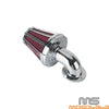 Harley Sportster Roadster XL883R Chrome Air Filter Cleaner Intake (2004-2023)