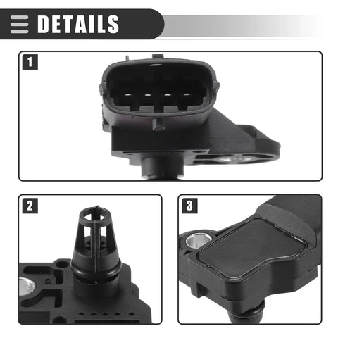 Kamaz Volvo Manifold Air Pressure Sensor (No. 874241/20524936)