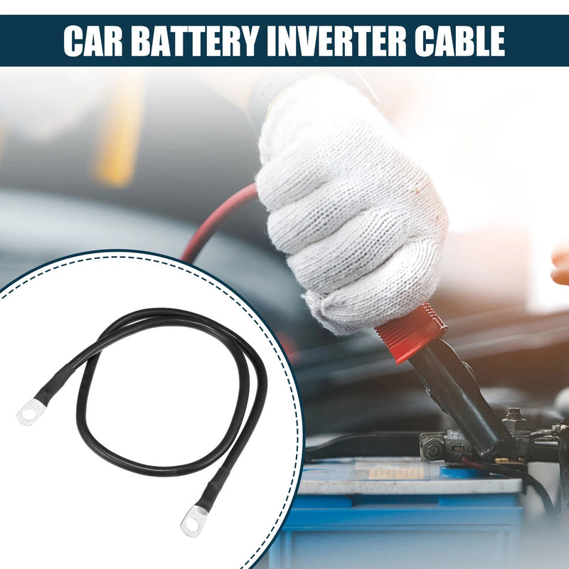 Car Inverter Cable / 8AWG 2ft / Marine Battery Cable