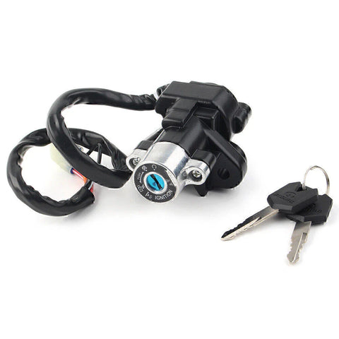 Suzuki GS500 Ignition Switch Fuel Gas Cap Cover Seat Lock Key (2001-2012)