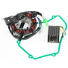 Honda ATC250R ATC250 Stator Coil, Regulator Rectifier, Gasket (1985)