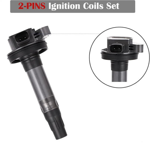 Lincoln Ford Explorer F150 Mustang 6Pcs Ignition Coils with Spark Plugs