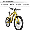 Motorcycle Bicycle Universal Blue Aluminum Alloy Cup Holder Water Bottle