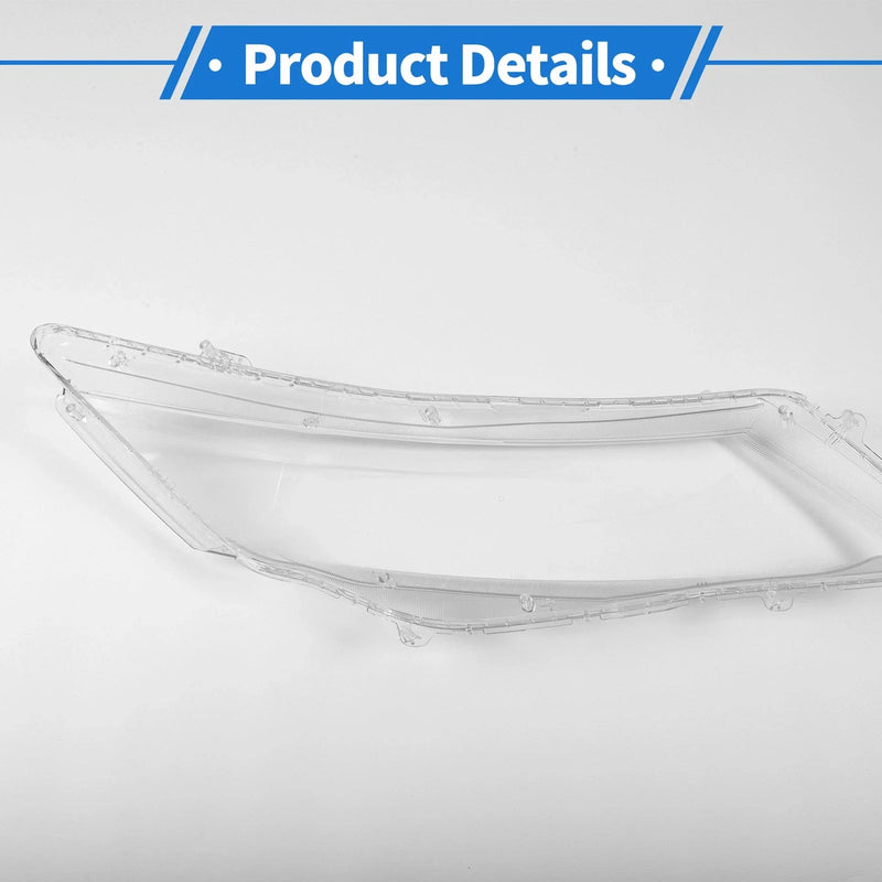 Honda Crosstour Car Front Left Headlight Lens Cover (2011-2013)