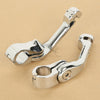 Highway Engine Guards Chrome 32mm 1-1/4" Long Angled Foot Pegs