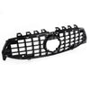 Benz CLA Class W118 GT Style Gloss Black Front Bumper Grille Trim (2020-2023)