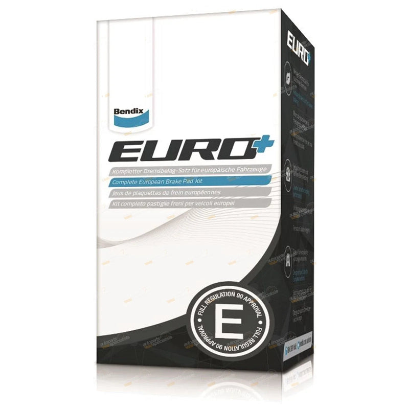 BMW 840Ci E31 Euro Rear Disc Brake Pad Set (1996 - 1999)