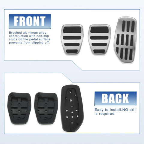 Nissan 2014-2020 Clutch Brake Gas Accelerator Pedal Kit