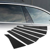 Chevrolet Impala 6 x Car Pillar Window Trim Covers (2006 - 2013)