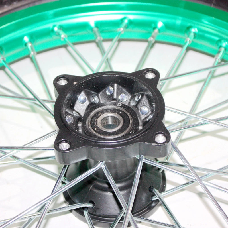 PIT PRO Dirt Bike 15mm Axle 14" Front Wheel Rim Tire (60-100)