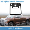 Toyota Tundra Front Row Headlight Trim Bezel Carbon Fiber (2022–2023)