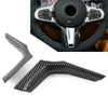 BMW 3 Series G20 2 x Carbon Fiber Steering Wheel Cover (2019-2021)