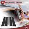 Ford Explorer (2011-2019) Black Door Pillar Window Trim