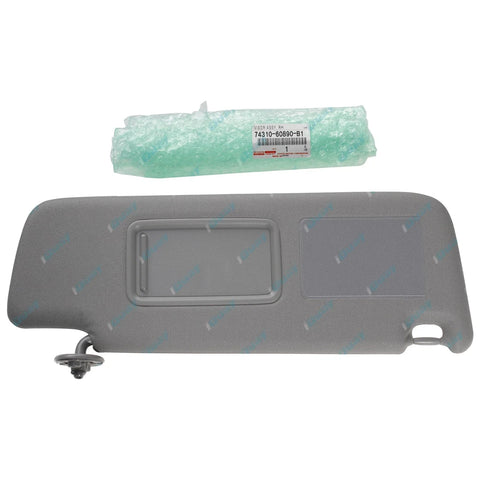 Toyota Prado 120 Series Genuine Stone Grey RH Sun Visor (2003-2009)