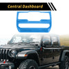 Jeep Wrangler Light Blue Dashboard Center Control Panel Cover (2018-2023)