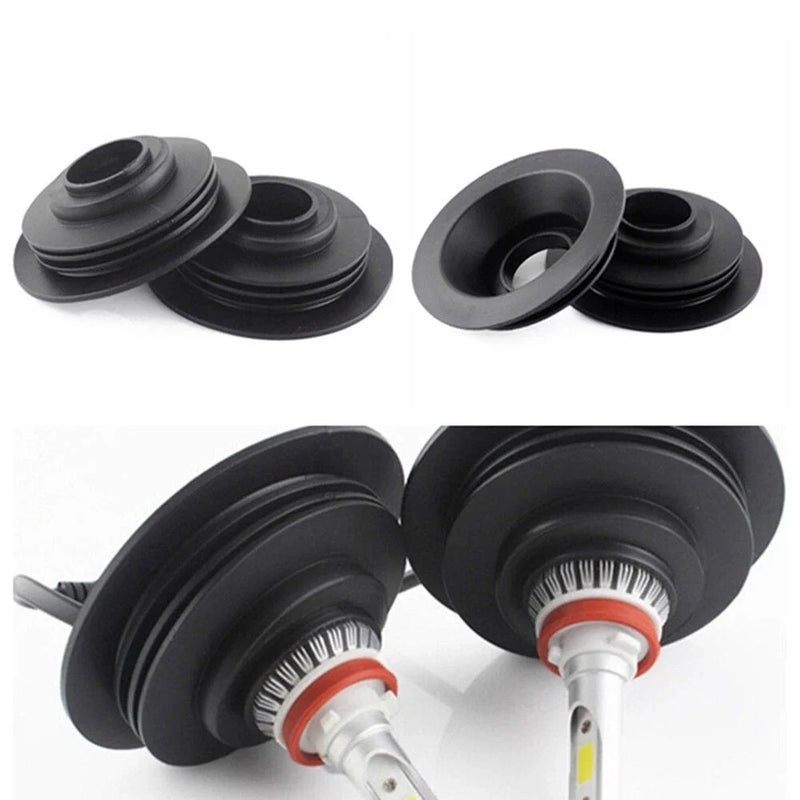 LED HID Xenon Halogen Bulbs Headlight Cover Cap
