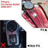Harley Heritage Softail Classic EFI White Dash Speedo (2001-2011)