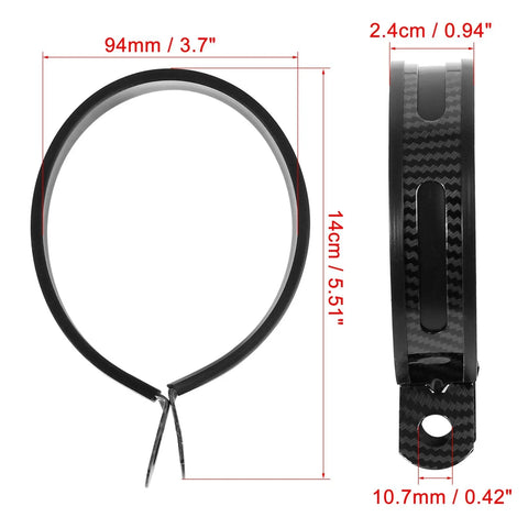 Motorcycle Clamp / 3.7inch / Exhaust Band Joint Sleeve Stainless Steel