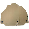 Ferrari 488 GTB (2015-2022) | AutoWin Italian Edition Beige Floor Mats