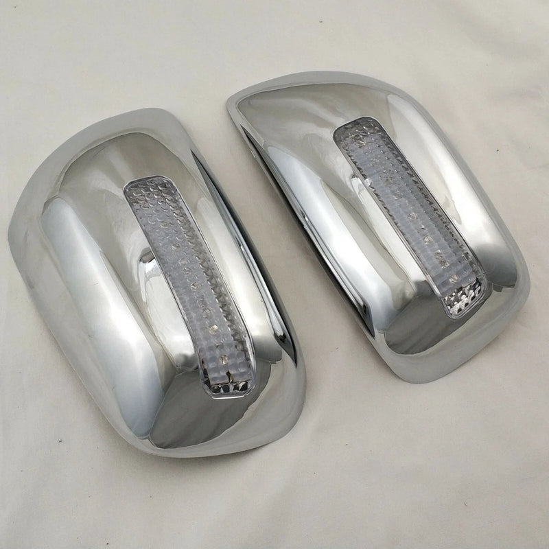 Toyota RAV4 2 x pcs ABS Chrome Rearview Side Mirror LED Covers (2001-2005)