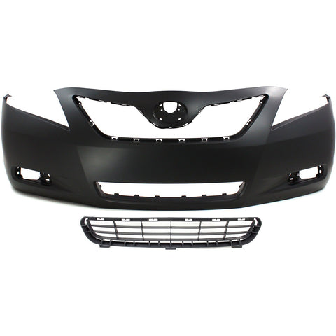 Front Bumper Cover Kit For 2007-2009 Toyota Camry